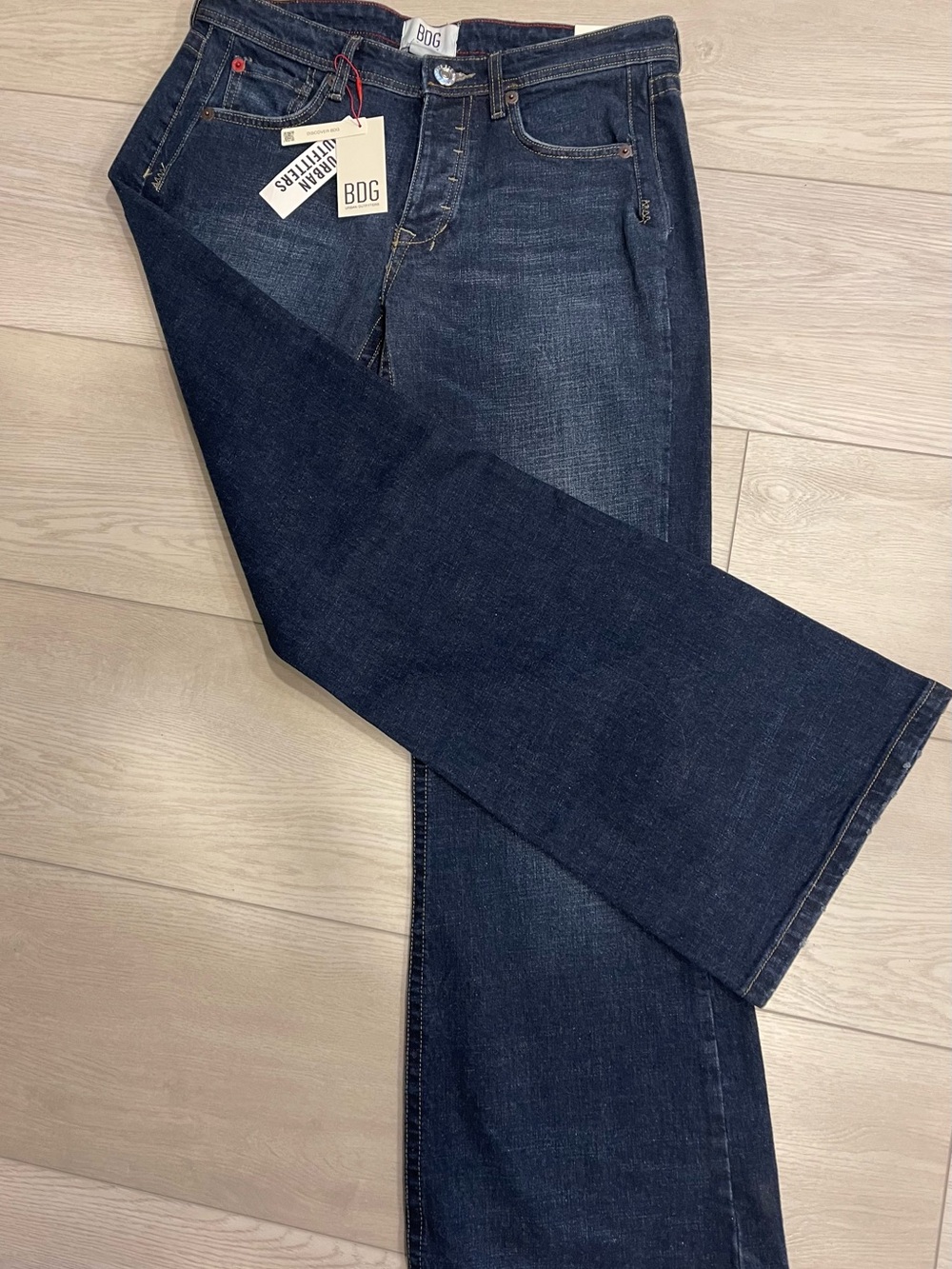 BDG Deep Indigo Boot Cut Leg Jeans